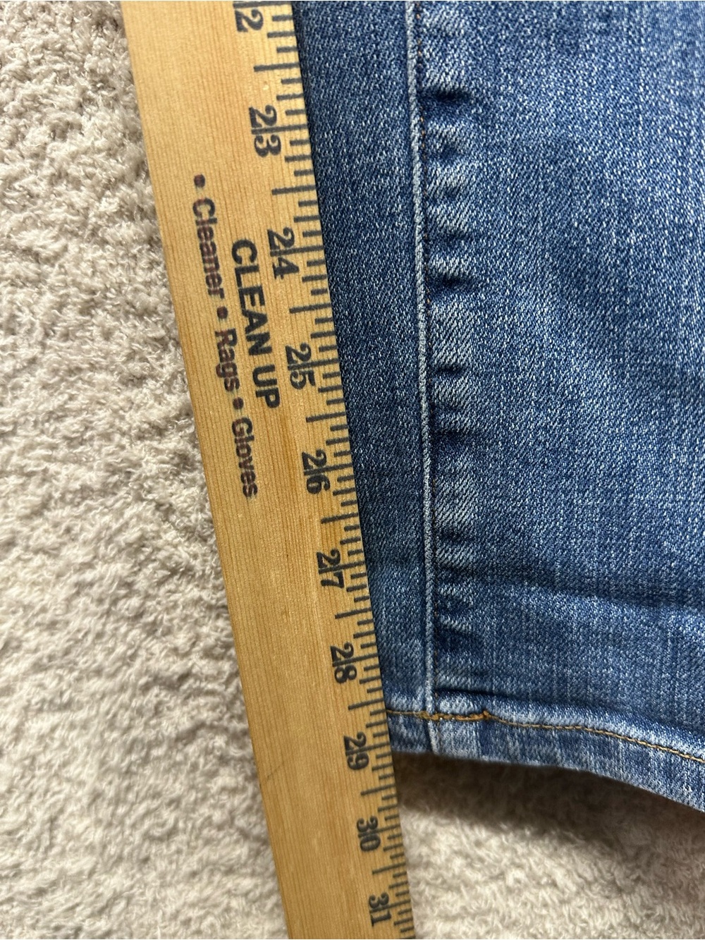 Eileen Fisher Organic Cotton Stretch Slim Ankle Jeans Women’s Blue Size S - Picture 8 of 8